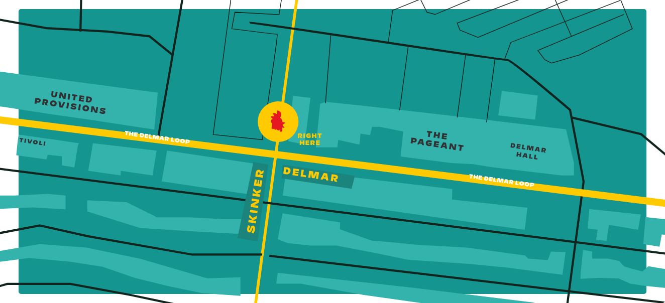 Map to Chichen Out fried chicken restaurant in St. Louis